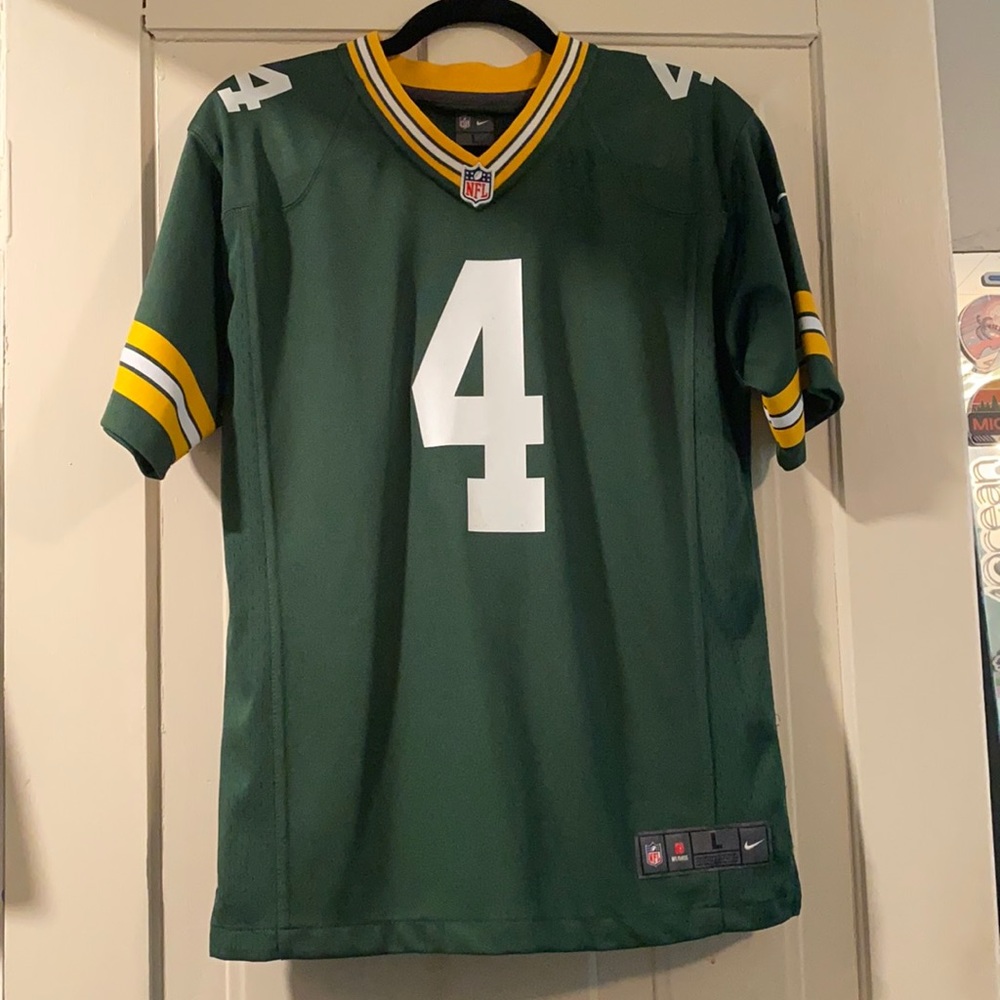 brett farve packers jersey